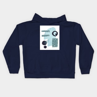 Frosty Abstract Kids Hoodie